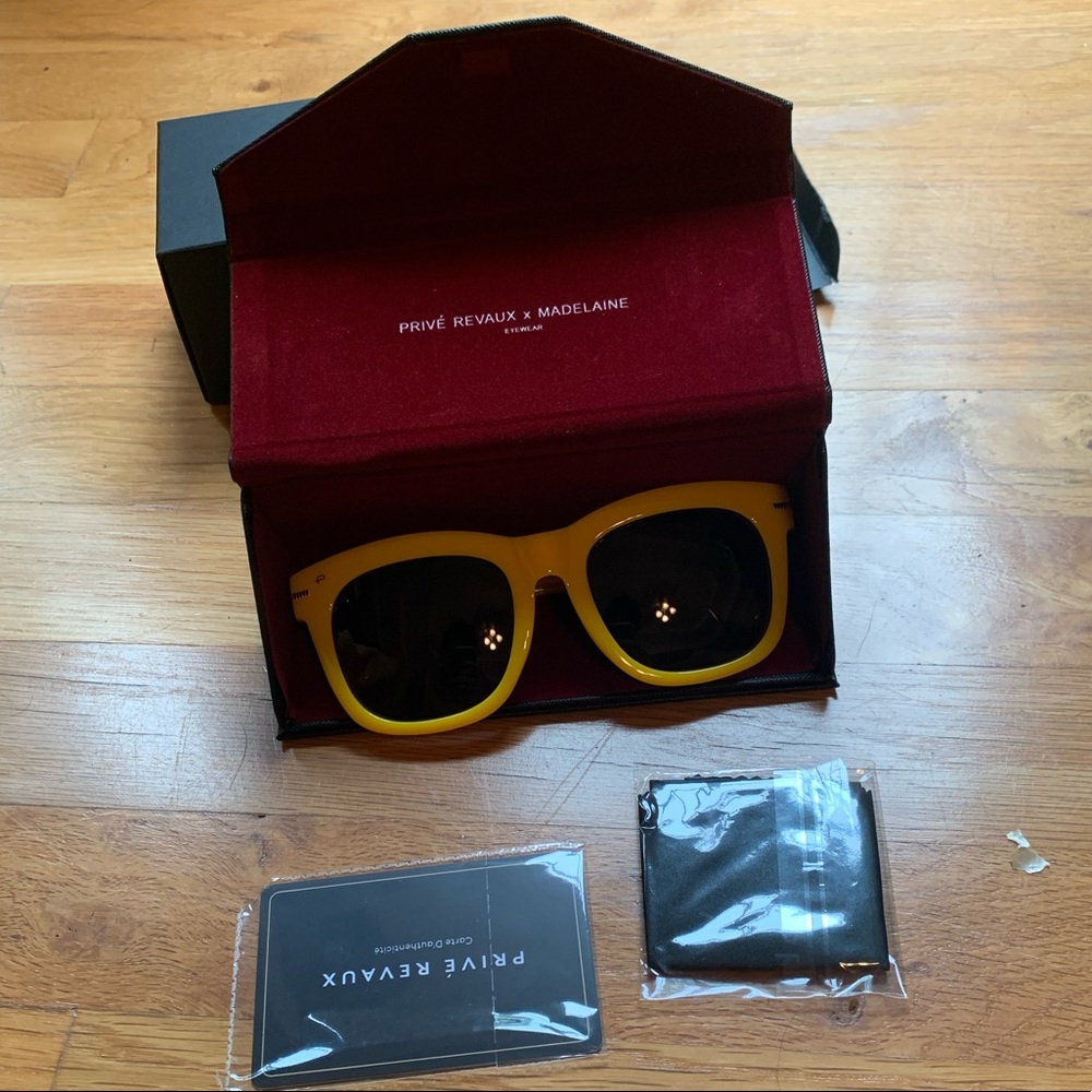 Yellow sunglasses